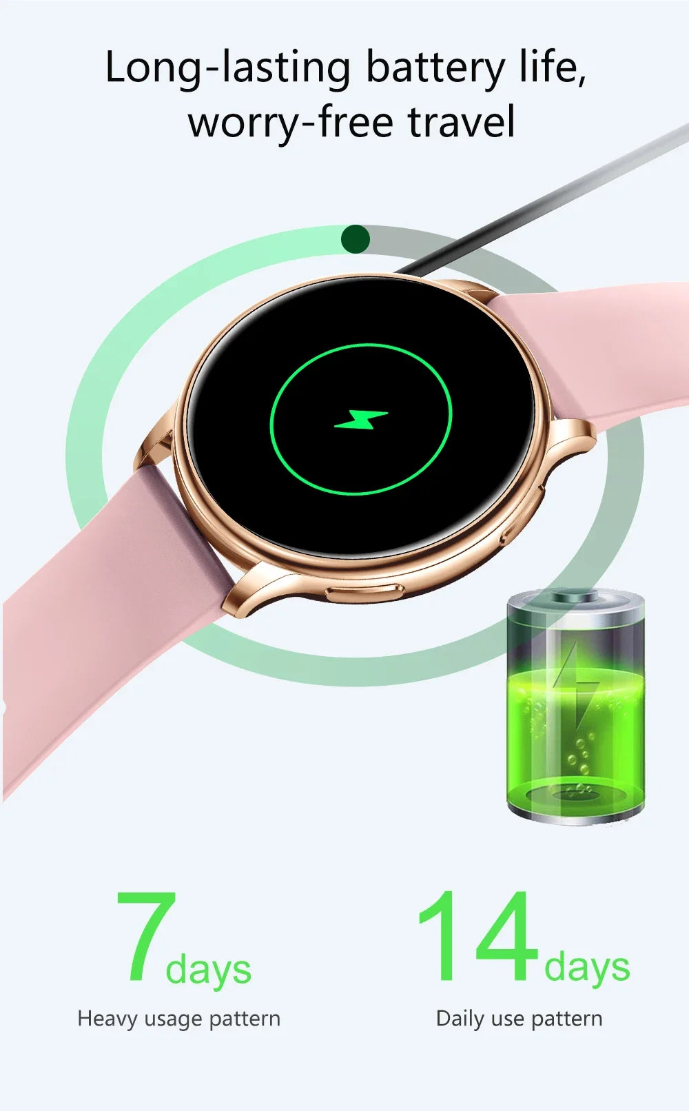 Xiaomi G35 Steel Smartwatch with Bluetooth Call ATHLEXES
