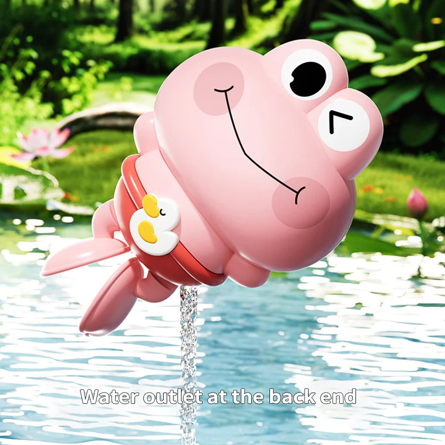 Clockwork Floating Frog Bath Toys ATHLEXES