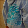 PINK PALM PUFF Casual Hoodie for Women 2025 ATHLEXES