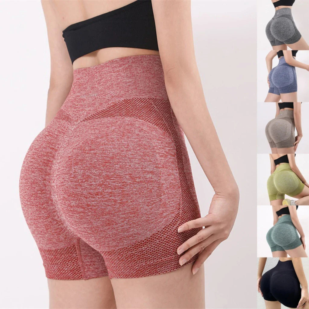 ElevateFit High Waist Workout Shorts by Jen. ATHLEXES
