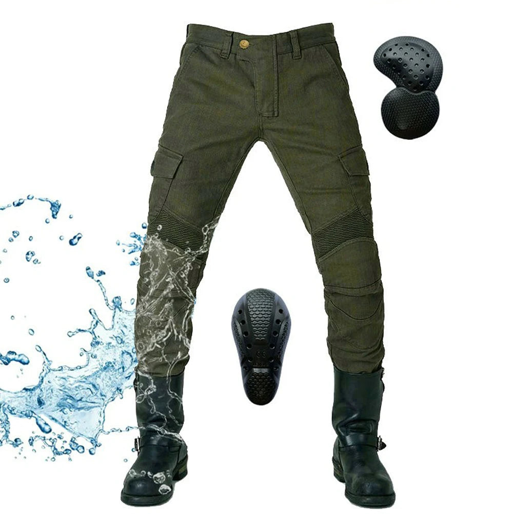 ArmorGuard Waterproof Biker Riding Pants ATHLEXES