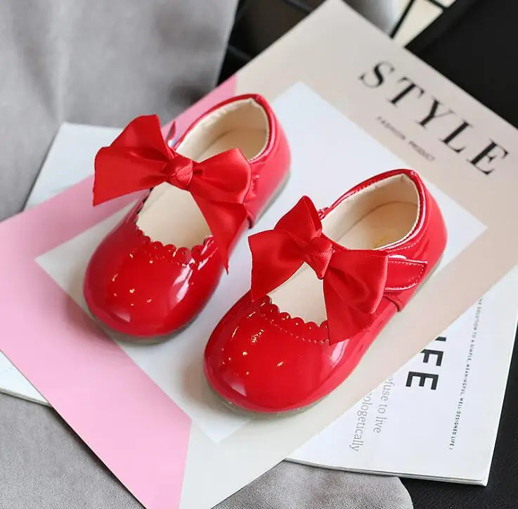 Enchanting Bow Princess Mary Janes for Baby Girls ATHLEXES