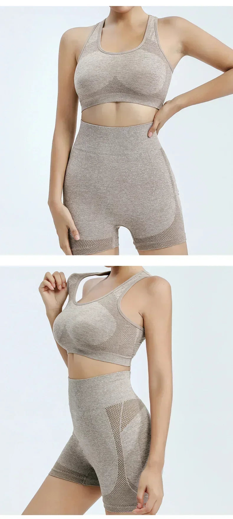 ZenFlex Seamless Yoga Activewear Set ATHLEXES