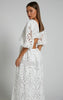 Elegant Lace Embroidered Summer Dress ATHLEXES