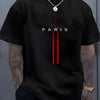 Paris Cotton Casual Loose Fit Tee ATHLEXES