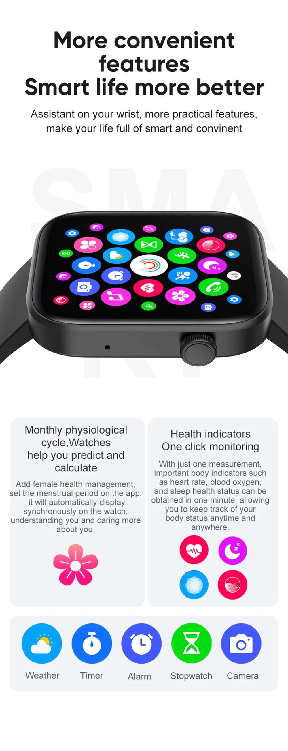 COLMI P71 Health Smartwatch for Active Living ATHLEXES