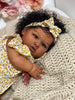 NPK 24inch Lifelike Dark Skin Reborn Baby Doll ATHLEXES