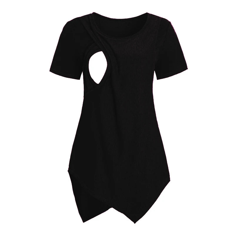 NurtureSoft Summer Nursing Blouse for Moms ATHLEXES