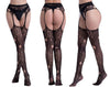 Seductive Fishnet Crotchless Pantyhose with Suspenders ATHLEXES