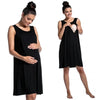Elegant Maternity Nursing Gown for Comfortable Care ATHLEXES