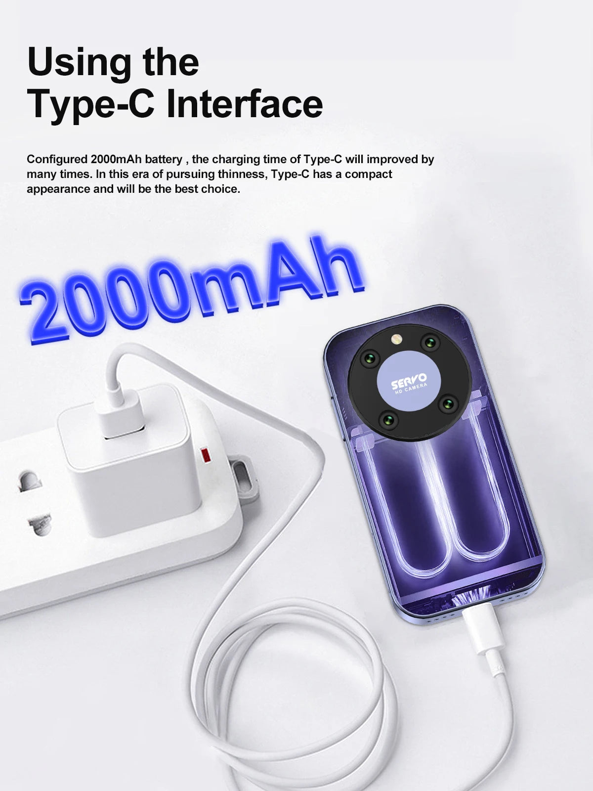 SERVO KING 9000 Mini Smartphone with Face Unlock ATHLEXES