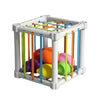 Montessori Shape Sorter Cube â?? Rainbow Blocks for Infants ATHLEXES