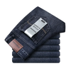 Classic Blue Black Stretch Denim Jeans for Men ATHLEXES