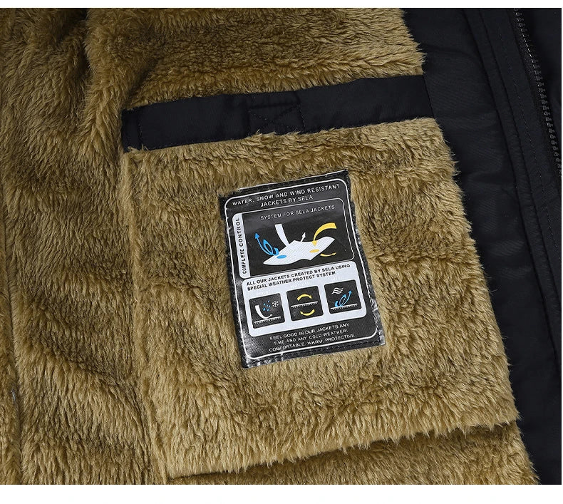 FrostShield Hooded Winter Jacket ATHLEXES