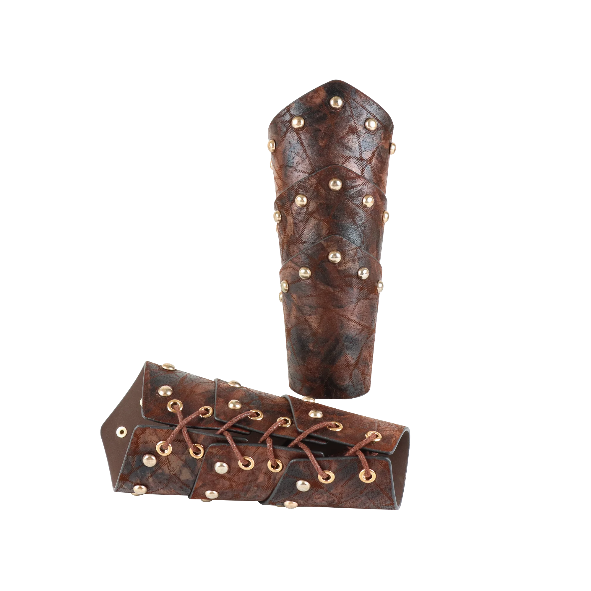 UYEE Medieval Viking Warrior Leather Bracer Arm Armor Accessory ATHLEXES