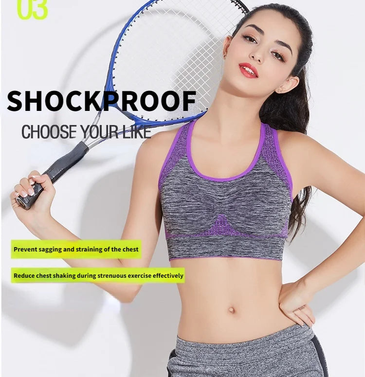 Seamless Support Sports Bra for Active Women ATHLEXES