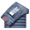 Classic Blue Black Stretch Denim Jeans for Men ATHLEXES