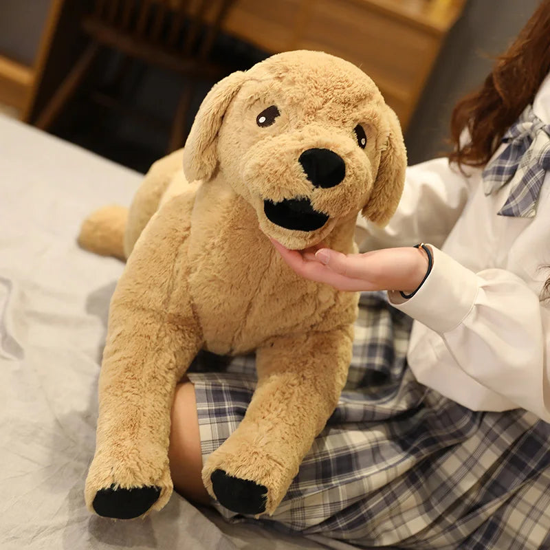 Lifelike Plush Labrador Dog Toy for Kids ATHLEXES