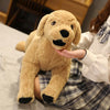 Lifelike Plush Labrador Dog Toy for Kids ATHLEXES