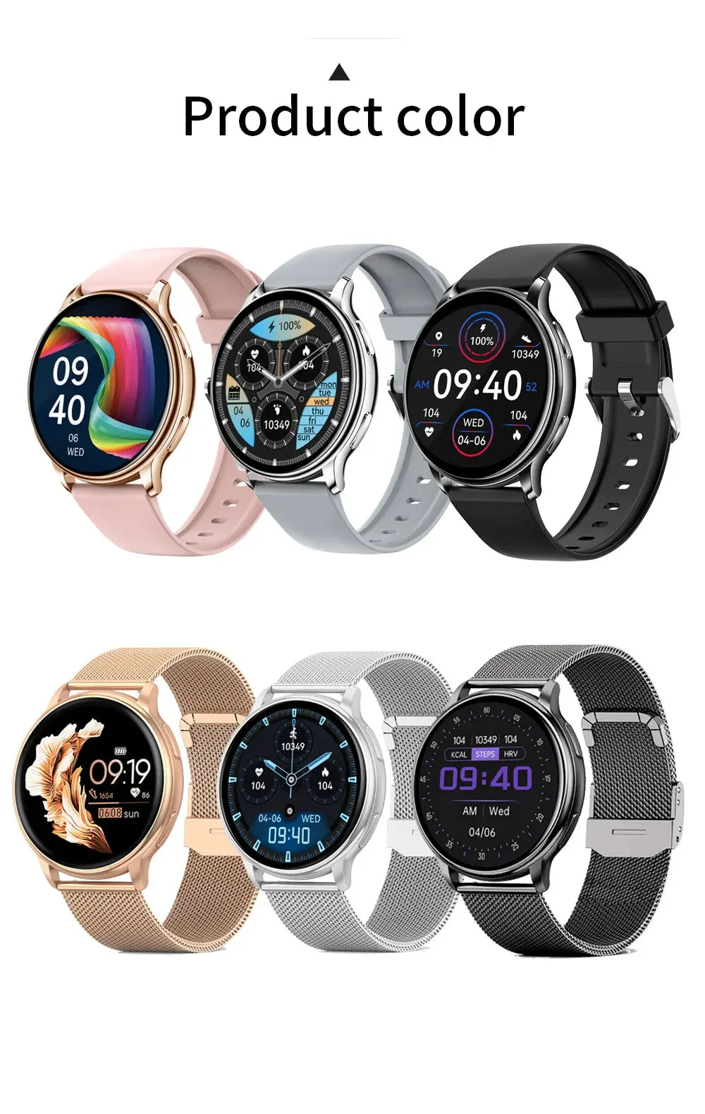 Xiaomi G35 Steel Smartwatch with Bluetooth Call ATHLEXES