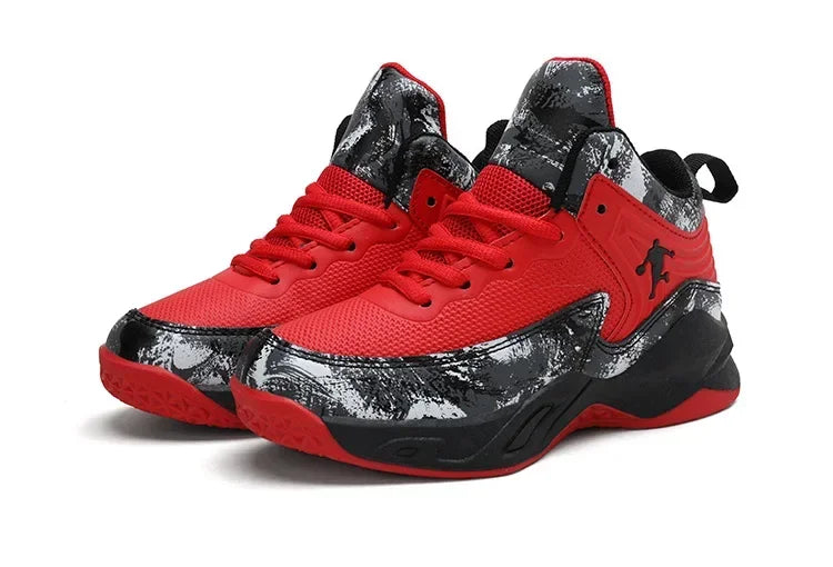 2024 Boys' Thick Sole Basketball Sneakers for Kids ATHLEXES