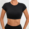 BreezeFit Backless Yoga Crop Top for Women ATHLEXES