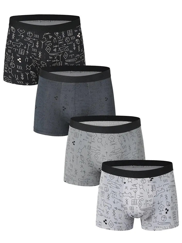 LuxStyle Printed Boxer Shorts for Men ATHLEXES