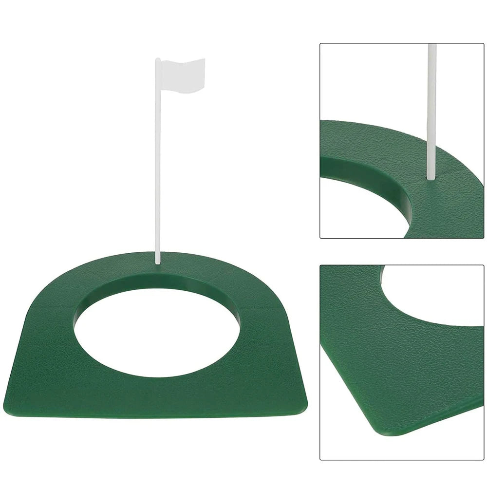 Regulation Golf Putting Cup & Flag Training Set ATHLEXES