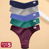 5PCS/Set Cotton Lingerie Panties Sexy Underwear Women Briefs ATHLEXES