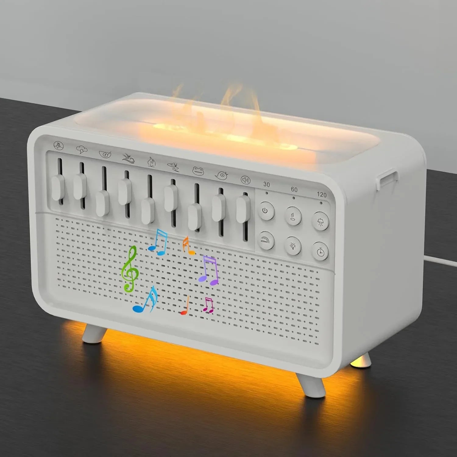 HarmonyGlow 4 in 1 Bluetooth Speaker and Humidifier ATHLEXES