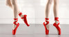 Elegant Pointe Ballet Shoes for Girls and Women with Ribbons ATHLEXES