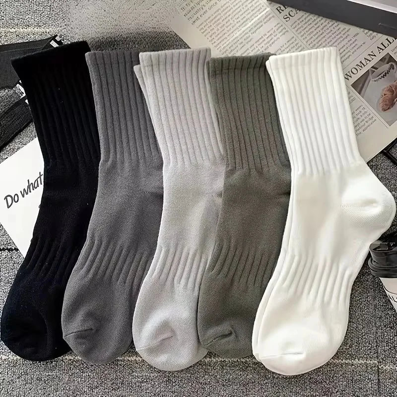 Vintage Fun Athletic Socks for Men - 5 Pairs Set ATHLEXES