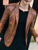 BACKONMUST PU Leather Jacket ATHLEXES