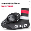 GIYO Windproof Waterproof Fleece Cycling Shoe Covers for All Seasons ATHLEXES