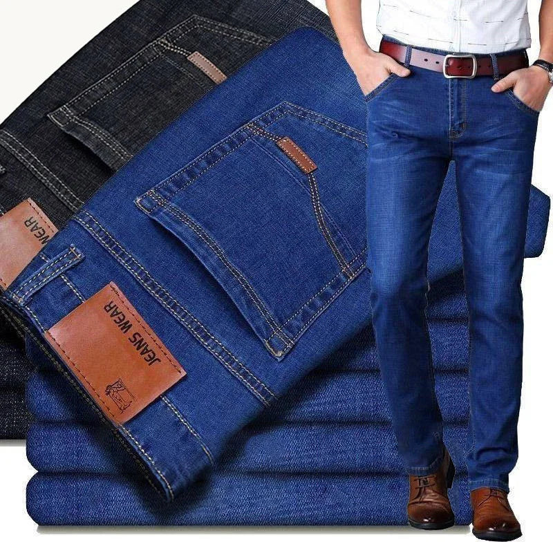 Classic Stretch Slim Fit Men's Denim Jeans ATHLEXES