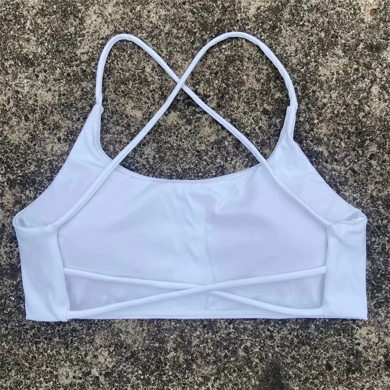 FitGlam Cross Back Sports Bra ATHLEXES