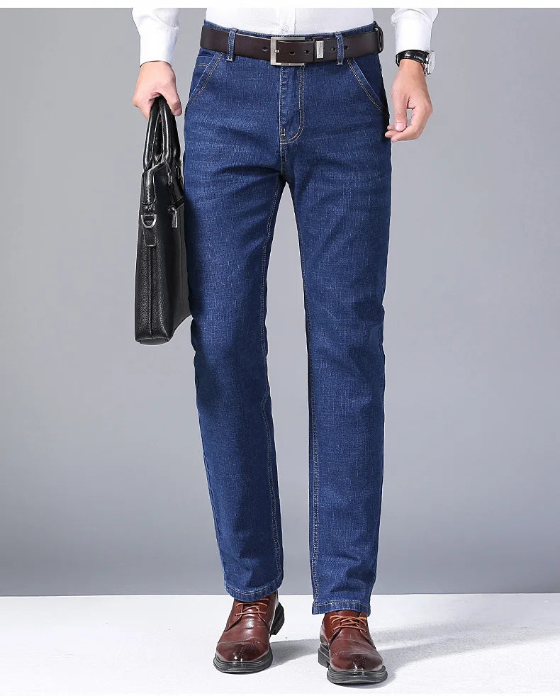 Classic Stretch Slim Fit Men's Denim Jeans ATHLEXES
