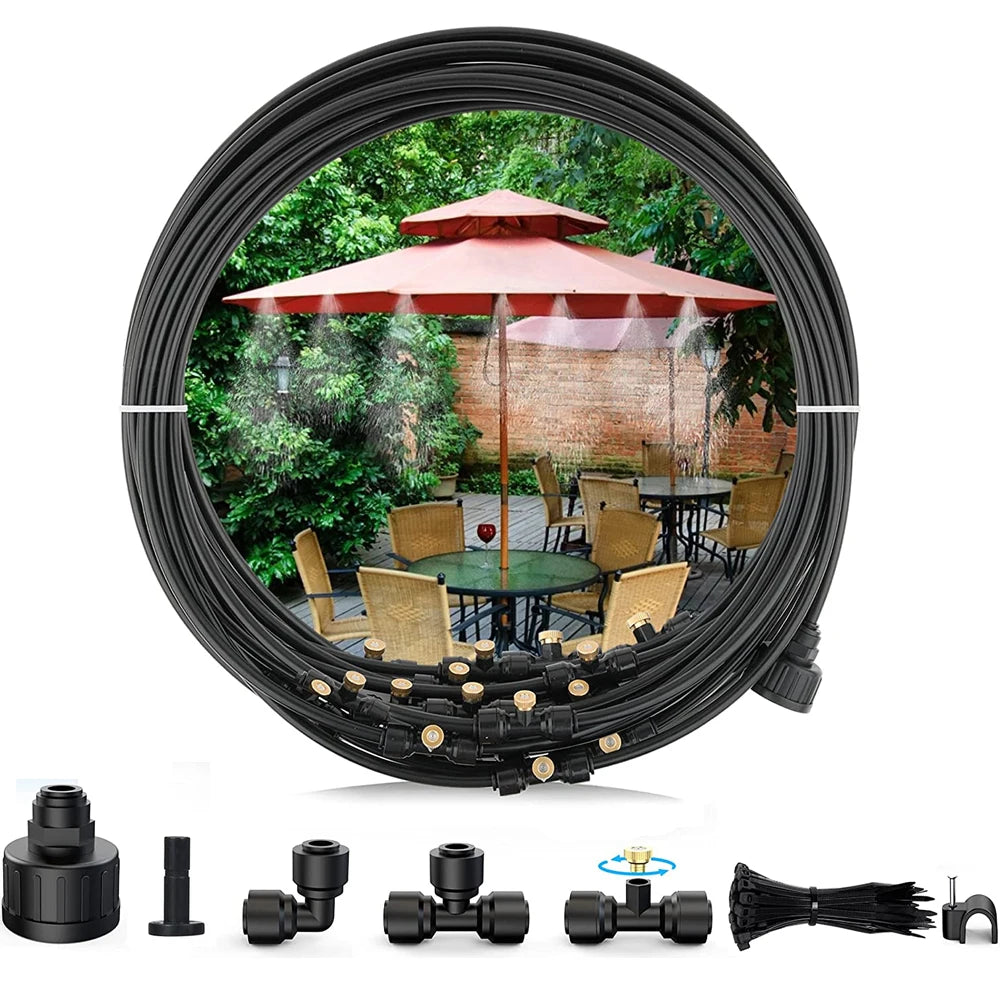 Brass Misting Nozzle Cooling System with Quick Connectors ATHLEXES