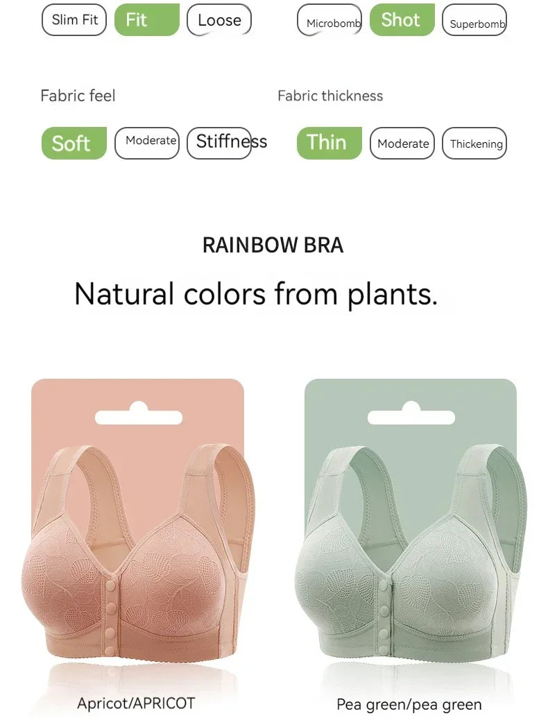 ComfortCurve Front Open Nursing Bra for Moms ATHLEXES