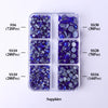 GlamCrystal 1540Pcs Hotfix Glass Rhinestones Set SS6-SS30 ATHLEXES