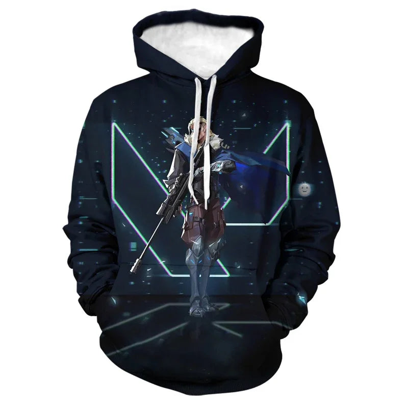 ValorWear 3D Gamer Hoodie ATHLEXES