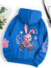 Urban Style Oversized Printed Hoodie for Women ATHLEXES