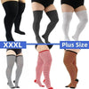 ChicPlus Curvy Thigh High Striped Socks ATHLEXES