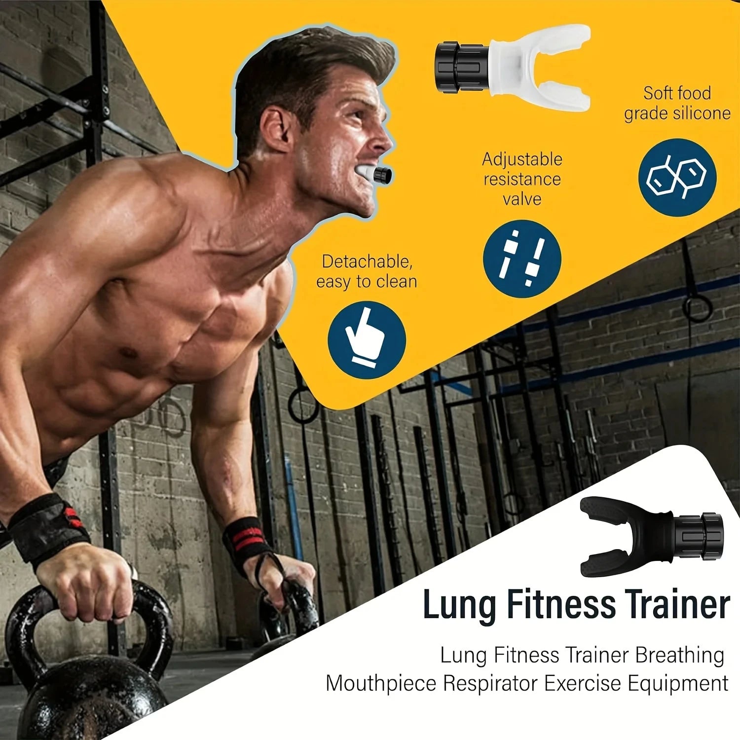 BreathMax Adjustable Lung Trainer ATHLEXES
