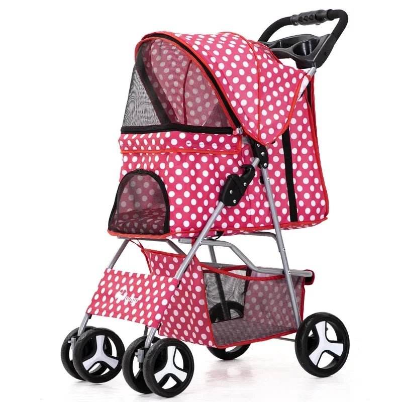 DTC-804 Portable Pet Stroller with Sunroof ATHLEXES