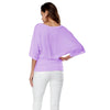 Chic Summer V-Neck Batwing Tee for Women S-5XL ATHLEXES