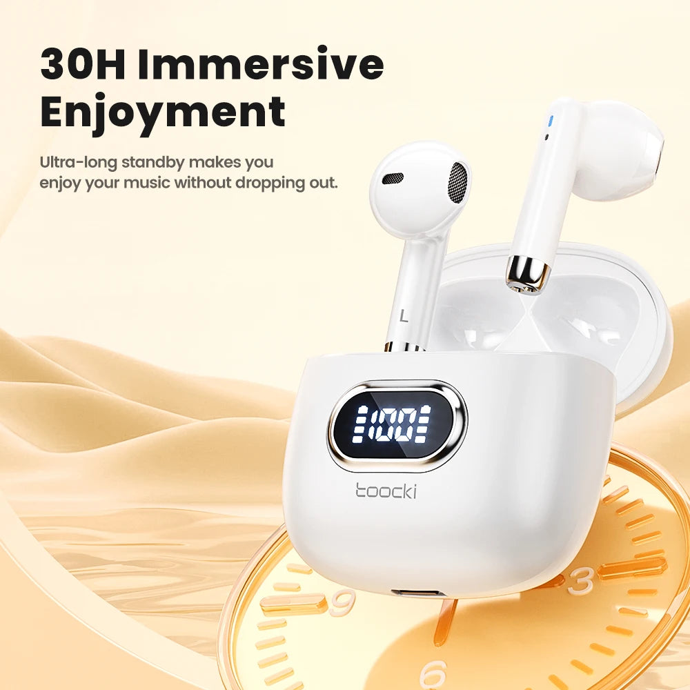 Toocki TWS Bluetooth 5.3 Sports Earphones ATHLEXES