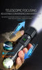 Tactical Zoom LED Flashlight - USB Rechargeable Torch ATHLEXES