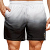 Men's Plus Size Gradient Beach Shorts for Summer Fun ATHLEXES