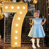 Radiant 4FT DIY Light Up Numbers for Celebrations ATHLEXES
